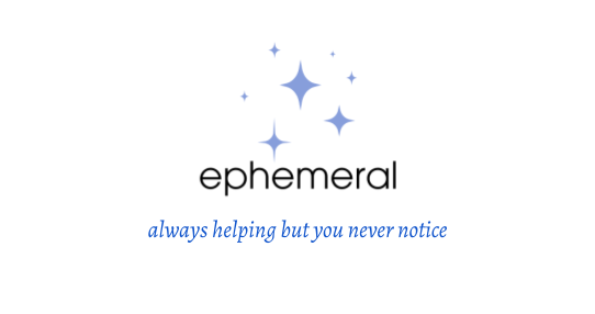 Ephemeral logo