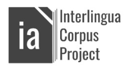 Interlingua Corpus Project logo
